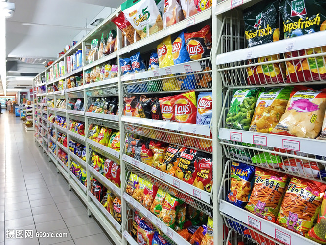 超市食品區 色彩與味蕾的奇妙盛宴